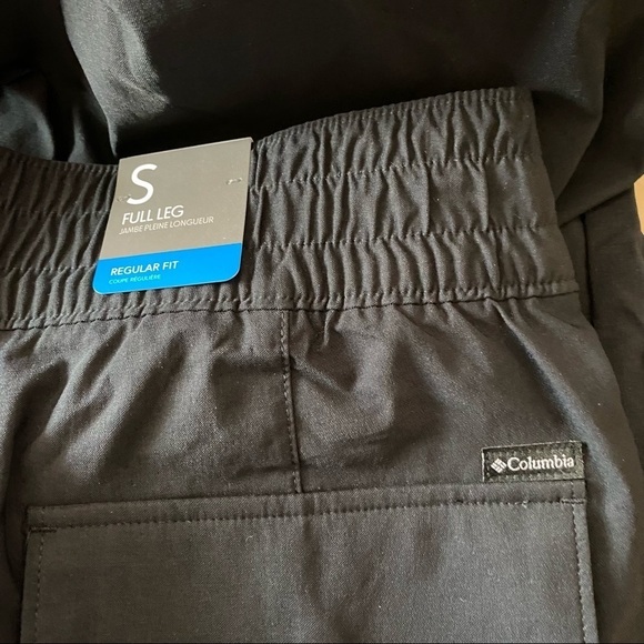 NEW COLUMBIA sz S Firwood Wide Leg Pants Black - Picture 3 of 7